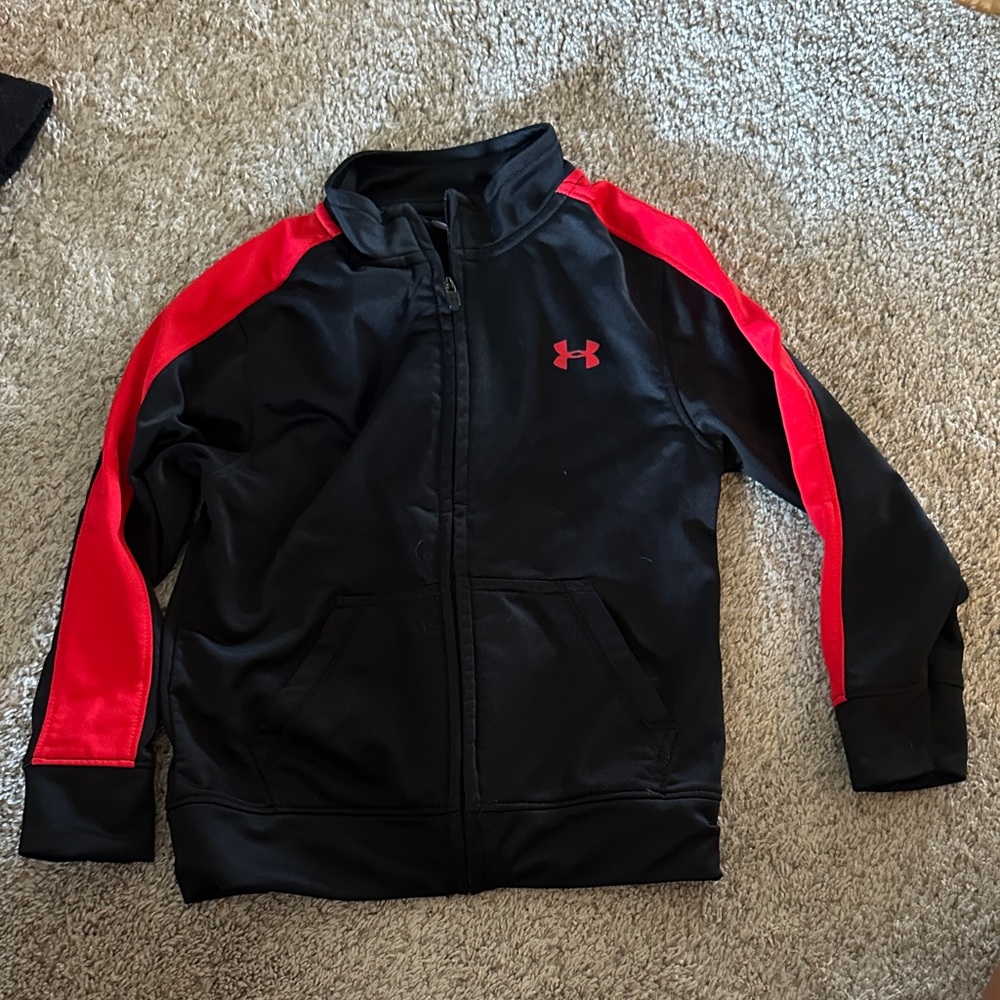Under Armour Black Jacket with Red Detail